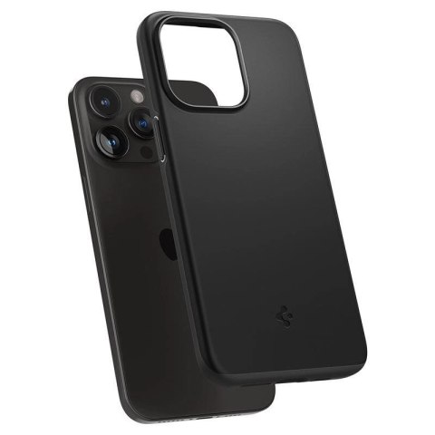 Etui Spigen Thin Fit na iPhone 15 Pro Max - czarne Etui Spigen Thin Fit na iPhone 15 Pro Max - czarne