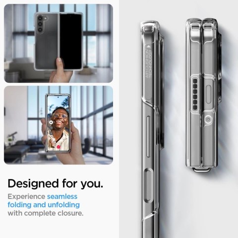 Etui Spigen Ultra Hybrid na Samsung Galaxy Z Fold 5 - przezroczyste Etui Spigen Ultra Hybrid na Samsung Galaxy Z Fold 5 - przezroczyste