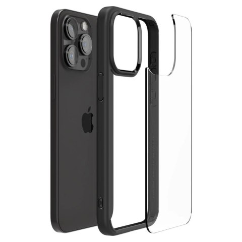 Etui Spigen Ultra Hybrid na iPhone 15 Pro Max - czarny mat Etui Spigen Ultra Hybrid na iPhone 15 Pro Max - czarny mat