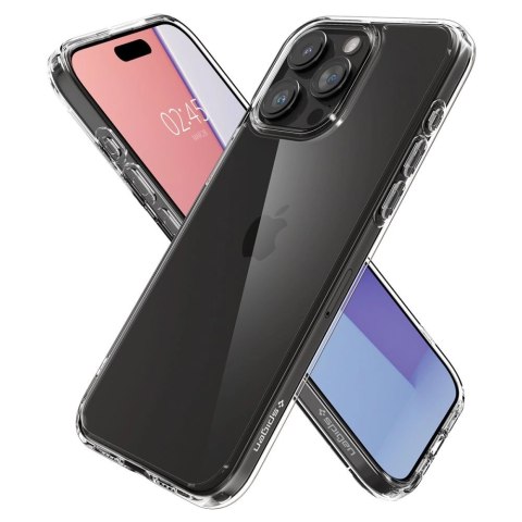 Etui Spigen Ultra Hybrid na iPhone 15 Pro - przezroczyste Etui Spigen Ultra Hybrid na iPhone 15 Pro - przezroczyste