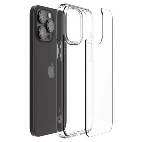Etui Spigen Ultra Hybrid na iPhone 15 Pro - przezroczyste Etui Spigen Ultra Hybrid na iPhone 15 Pro - przezroczyste