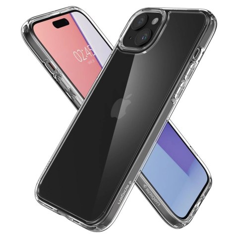 Etui Spigen Ultra Hybrid na iPhone 15 - przezroczyste Etui Spigen Ultra Hybrid na iPhone 15 - przezroczyste