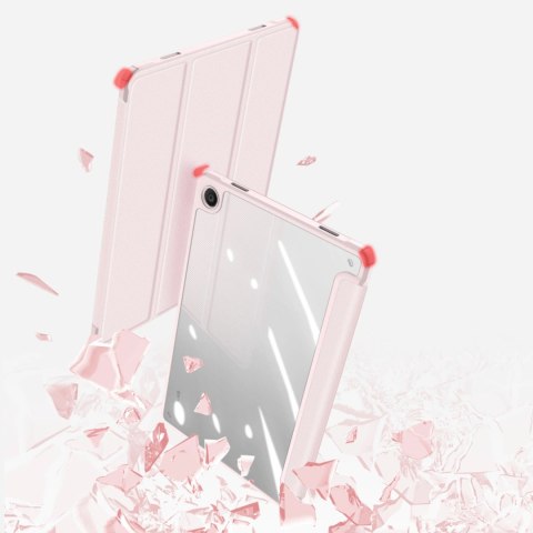 Etui z klapką podstawką Dux Ducis Toby do Samsung Galaxy Tab A9+ - różowe Etui z klapką podstawką Dux Ducis Toby do Samsung Galaxy Tab A9+ - różowe