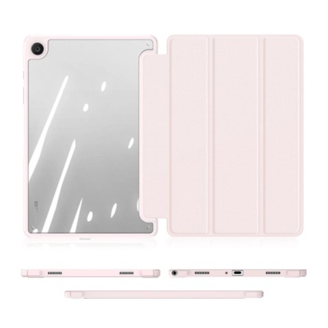 Etui z klapką podstawką Dux Ducis Toby do Samsung Galaxy Tab A9+ - różowe Etui z klapką podstawką Dux Ducis Toby do Samsung Galaxy Tab A9+ - różowe