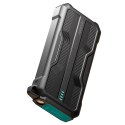 Powerbank 10000mAh Joyroom JR-L016 z wbudowanymi kablami USB-C/micro USB/Lightning - czarny