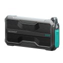 Powerbank 10000mAh Joyroom JR-L016 z wbudowanymi kablami USB-C/micro USB/Lightning - czarny