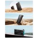 Powerbank 10000mAh Joyroom JR-L016 z wbudowanymi kablami USB-C/micro USB/Lightning - czarny
