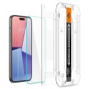 Szkło hartowane Spigen Glas.tR EZ Fit na iPhone 15 Plus / 16 Plus - 2 szt.