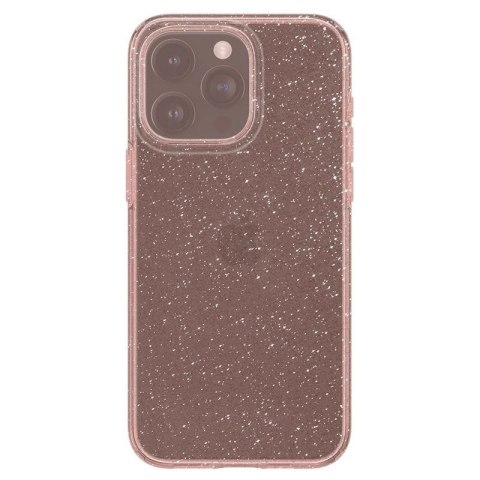 Etui Spigen Liquid Crystal Glitter na iPhone 15 Pro - różowo-przezroczyste Etui Spigen Liquid Crystal Glitter na iPhone 15 Pro - różowo-przezroczyste