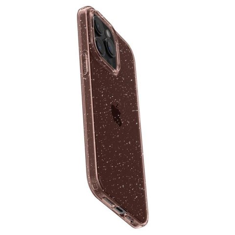 Etui Spigen Liquid Crystal Glitter na iPhone 15 Pro - różowo-przezroczyste Etui Spigen Liquid Crystal Glitter na iPhone 15 Pro - różowo-przezroczyste