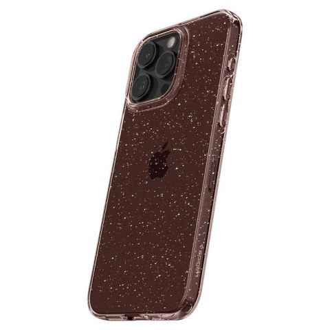 Etui Spigen Liquid Crystal Glitter na iPhone 15 Pro - różowo-przezroczyste Etui Spigen Liquid Crystal Glitter na iPhone 15 Pro - różowo-przezroczyste