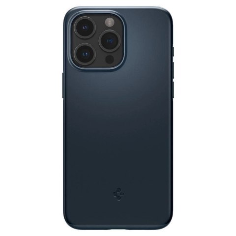Etui Spigen Thin Fit na iPhone 15 Pro Max - czarny metal Etui Spigen Thin Fit na iPhone 15 Pro Max - czarny metal