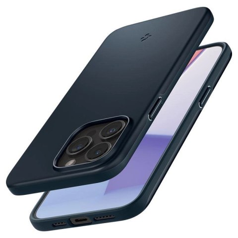 Etui Spigen Thin Fit na iPhone 15 Pro Max - czarny metal Etui Spigen Thin Fit na iPhone 15 Pro Max - czarny metal