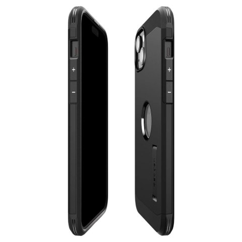Etui Spigen Tough Armor MagSafe na iPhone 15 - czarne Etui Spigen Tough Armor MagSafe na iPhone 15 - czarne