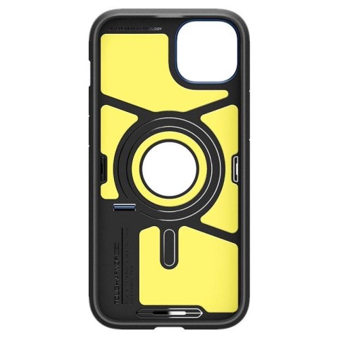 Etui Spigen Tough Armor MagSafe z podstawką na iPhone 15 Plus - niebieskie Etui Spigen Tough Armor MagSafe z podstawką na iPhone 15 Plus - niebieskie