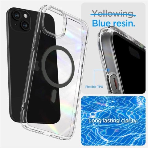 Etui Spigen Ultra Hybrid MagSafe na iPhone 15 Plus - grafitowe Etui Spigen Ultra Hybrid MagSafe na iPhone 15 Plus - grafitowe