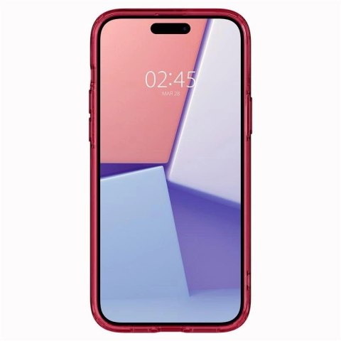 Etui Spigen Ultra Hybrid na iPhone 15 Plus - czerwone Etui Spigen Ultra Hybrid na iPhone 15 Plus - czerwone