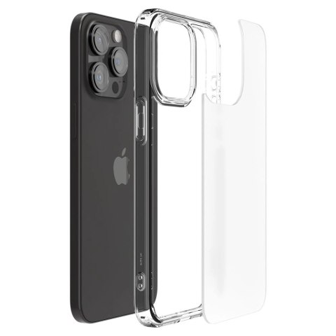 Etui Spigen Ultra Hybrid na iPhone 15 Pro - przezroczysto-matowe Etui Spigen Ultra Hybrid na iPhone 15 Pro - przezroczysto-matowe