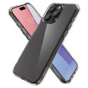 Etui Spigen Ultra Hybrid na iPhone 15 Pro - przezroczysto-matowe