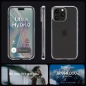 Etui Spigen Ultra Hybrid na iPhone 15 Pro - przezroczysto-matowe