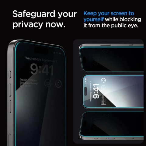SZKŁO HARTOWANE SPIGEN GLAS.TR "EZ FIT" 2-PACK IPHONE 15 PLUS / 16 PLUS PRIVACY SZKŁO HARTOWANE SPIGEN GLAS.TR "EZ FIT" 2-PACK IPHONE 15 PLUS / 16 PLUS PRIVACY