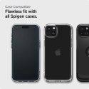 Szkło hartowane Spigen ALM Glass FC na iPhone 15 - czarne 2 szt.