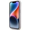 Etui Guess Crossbody 4G Metal Logo do iPhone 15 - różowe