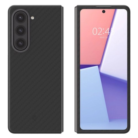 Etui Spigen Airskin Pro na Samsung Galaxy Z Fold 5 - czarne Etui Spigen Airskin Pro na Samsung Galaxy Z Fold 5 - czarne