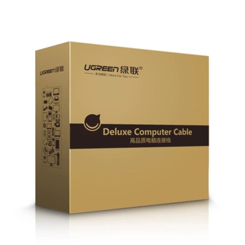 Kabel do drukarki Ugreen US122 USB-B USB-A 2.0 15m - czarny Kabel do drukarki Ugreen US122 USB-B USB-A 2.0 15m - czarny