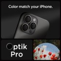 Osłona aparatu Spigen Optik.tR EZ Fit Camera Protector na iPhone 14 Pro / Pro Max / 15 Pro / Pro Max - tytan naturalny 2 szt.