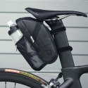 Sakwa rowerowa Rockbros C7-1 wodoodporna z montażem pod siodełko 1.5l - czarna