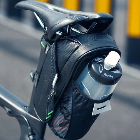 Sakwa rowerowa Rockbros C7-1 wodoodporna z montażem pod siodełko 1.5l - czarna Sakwa rowerowa Rockbros C7-1 wodoodporna z montażem pod siodełko 1.5l - czarna