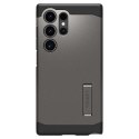 Etui Spigen Tough Armor na Samsung Galaxy S24 Ultra - metaliczny szary
