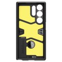 Etui Spigen Tough Armor na Samsung Galaxy S24 Ultra - metaliczny szary