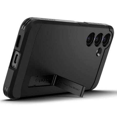 Etui Spigen Tough Armor na Samsung Galaxy S24 - czarne Etui Spigen Tough Armor na Samsung Galaxy S24 - czarne