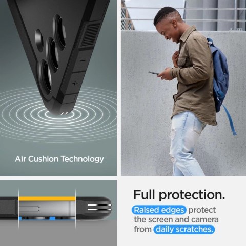 Etui Spigen Tough Armor na Samsung Galaxy S24 - czarne Etui Spigen Tough Armor na Samsung Galaxy S24 - czarne