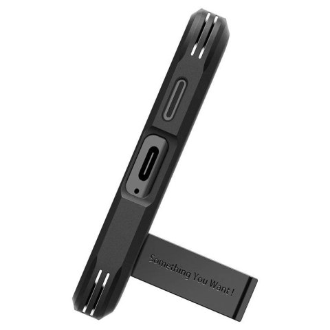 Etui Spigen Tough Armor na Samsung Galaxy S24 - czarne Etui Spigen Tough Armor na Samsung Galaxy S24 - czarne