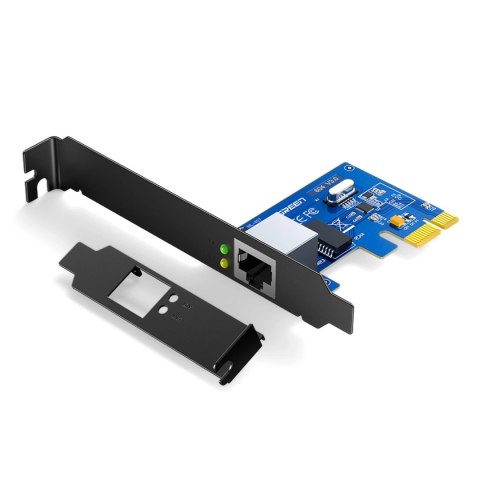 Karta sieciowa Ugreen US230 Gigabit 10/100/1000Mbps PCI-E - czarna Karta sieciowa Ugreen US230 Gigabit 10/100/1000Mbps PCI-E - czarna