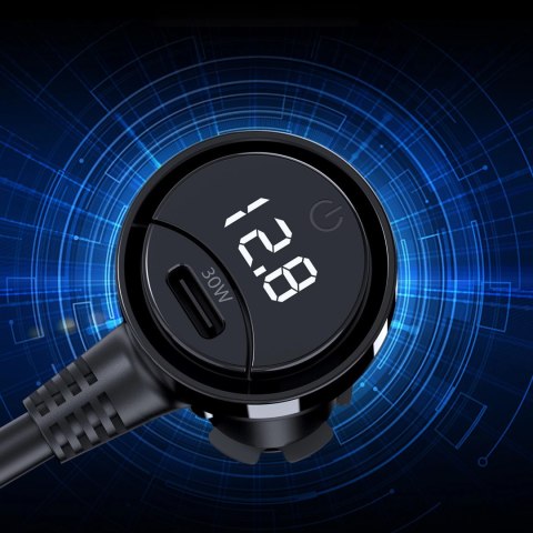Ładowarka Choetech TC0021 samochodowa 2x USB-C PD 1x USB-A QC 3x gniazdo zapalniczki - czarna Ładowarka Choetech TC0021 samochodowa 2x USB-C PD 1x USB-A QC 3x gniazdo zapalniczki - czarna