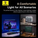 Lampa Baseus i-wok 3 BS-LT007 na monitor magnetyczna asymetryczna - czarna