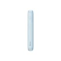 Powerbank Baseus Comet Series z wyświetlaczem 10000mAh 22.5W - niebieski + kabel USB-A - USB-C 0.3m - biały