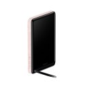 Powerbank Baseus Magnetic Bracket 10000mAh 20W z MagSafe - różowy + kabel USB-C 60W 0.5m