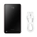 Powerbank Baseus Magnetic Bracket 10000mAh 20W z MagSafe - różowy + kabel USB-C 60W 0.5m