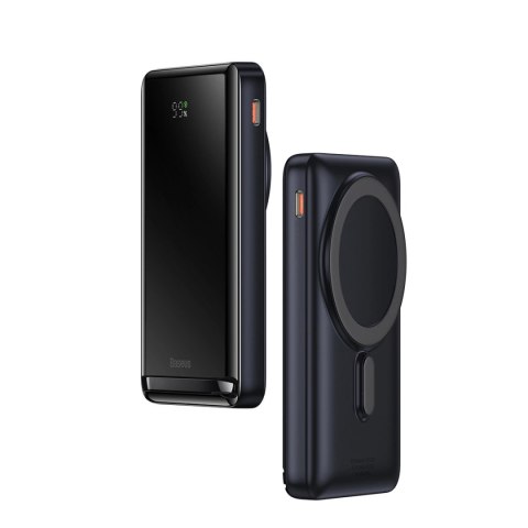 Powerbank Baseus Magnetic Bracket 10000mAh 20W z MagSafe - różowy + kabel USB-C 60W 0.5m Powerbank Baseus Magnetic Bracket 10000mAh 20W z MagSafe - różowy + kabel USB-C 60W 0.5m