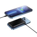 Powerbank Baseus Magnetic Bracket 10000mAh 20W z MagSafe - różowy + kabel USB-C 60W 0.5m