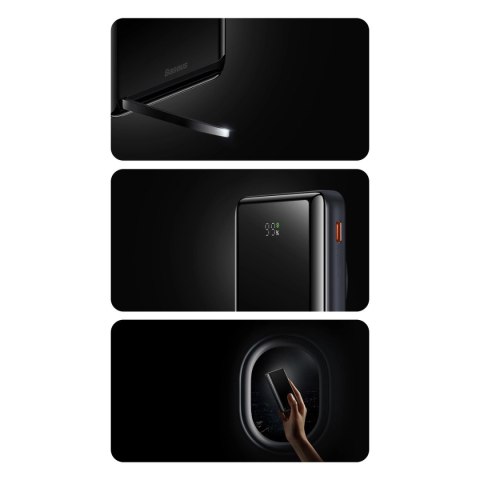 Powerbank Baseus Magnetic Bracket 10000mAh 20W z MagSafe - różowy + kabel USB-C 60W 0.5m Powerbank Baseus Magnetic Bracket 10000mAh 20W z MagSafe - różowy + kabel USB-C 60W 0.5m