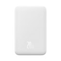 Powerbank Baseus Magnetic Mini 20000 mAh 20W - biały + kabel USB-C / USB-C