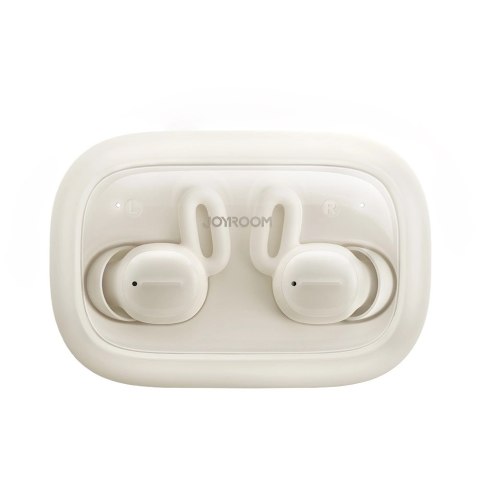 Słuchawki bezprzewodowe TWS Joyroom JR-TS1 Cozydots Series z Bluetooth 5.3, tłumieniem hałasu - białe Słuchawki bezprzewodowe TWS Joyroom JR-TS1 Cozydots Series z Bluetooth 5.3, tłumieniem hałasu - białe