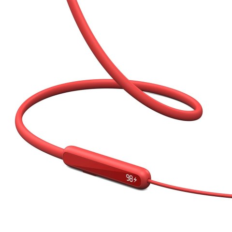 Sportowe słuchawki bezprzewodowe typu neckband Joyroom JR-DS1 - czerwone Sportowe słuchawki bezprzewodowe typu neckband Joyroom JR-DS1 - czerwone