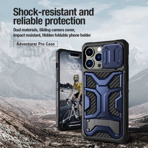 Etui Nillkin Adventurer Pro Case na iPhone 14 Pro - czarne Etui Nillkin Adventurer Pro Case na iPhone 14 Pro - czarne